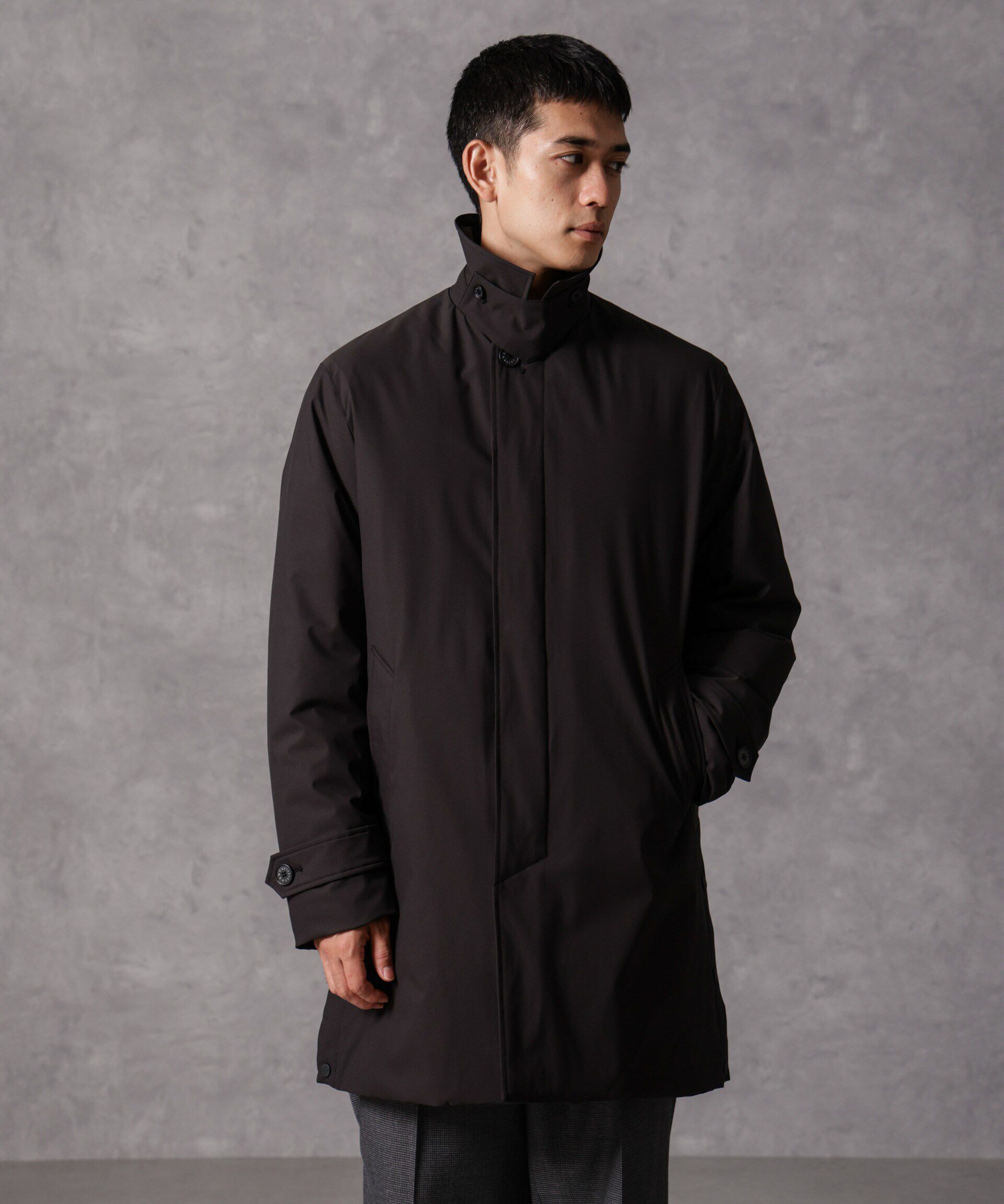 nano･universe「「西川ダウン(R)」ステンカラーダウン」|ダウン|