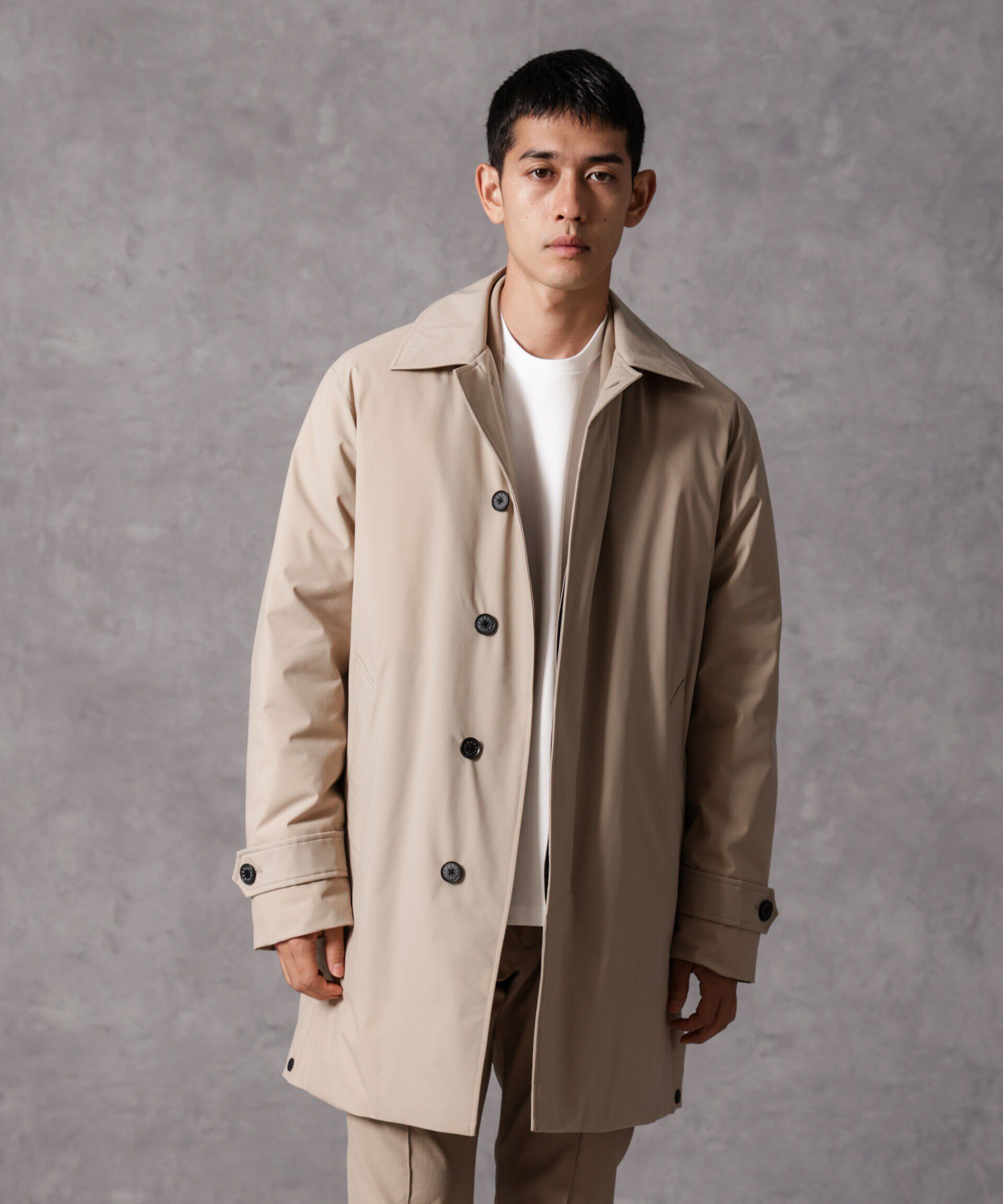 nano･universe「「西川ダウン(R)」ステンカラーダウン」|ダウン|