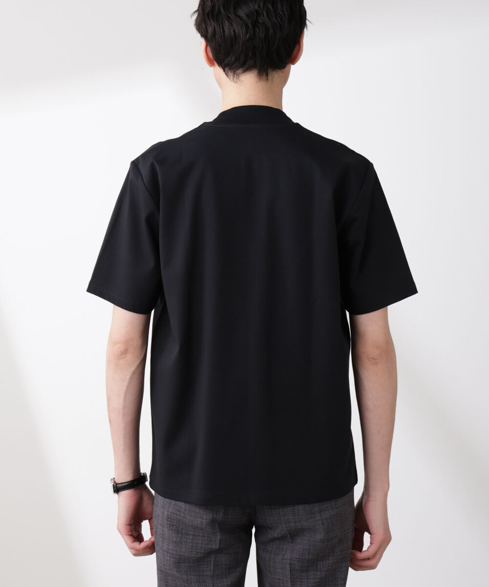 nano･universe「ジャケT(R) プレミアム クルーネック 半袖」|Tシャツ・カットソー|