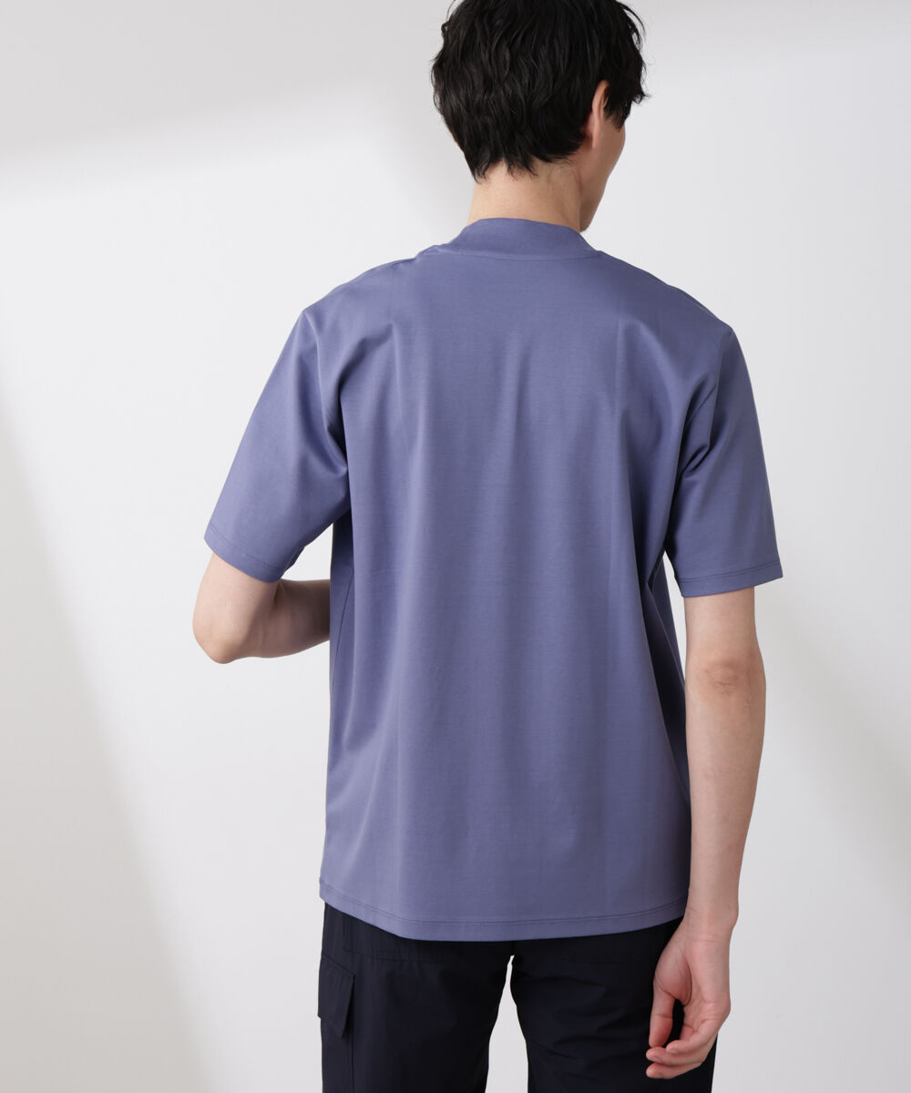 nano･universe「ジャケT(R) プレミアム クルーネック 半袖」|Tシャツ・カットソー|