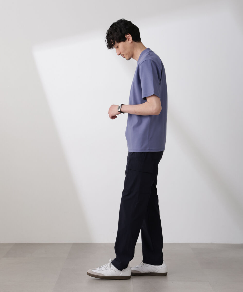 nano･universe「ジャケT(R) プレミアム クルーネック 半袖」|Tシャツ・カットソー|