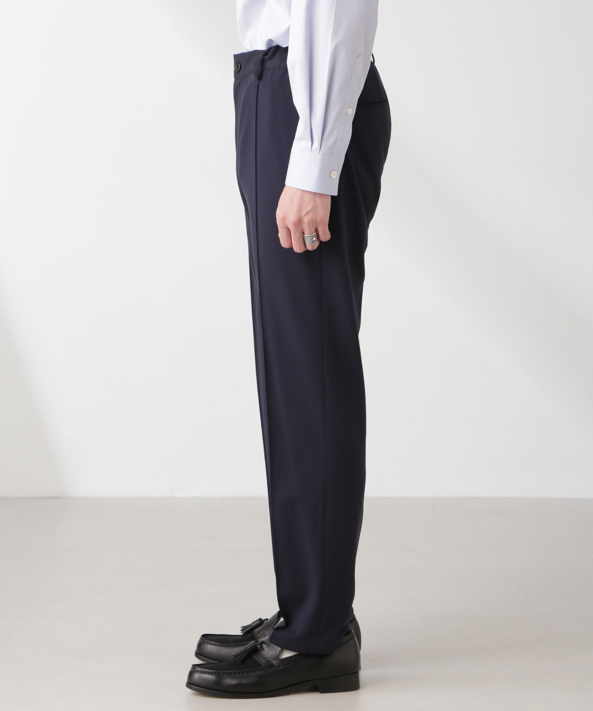 nano･universe「「N TROUSERS PREMIUM」IN DRY カノコストレッチパンツ(セットアップ可)」|スーツ|