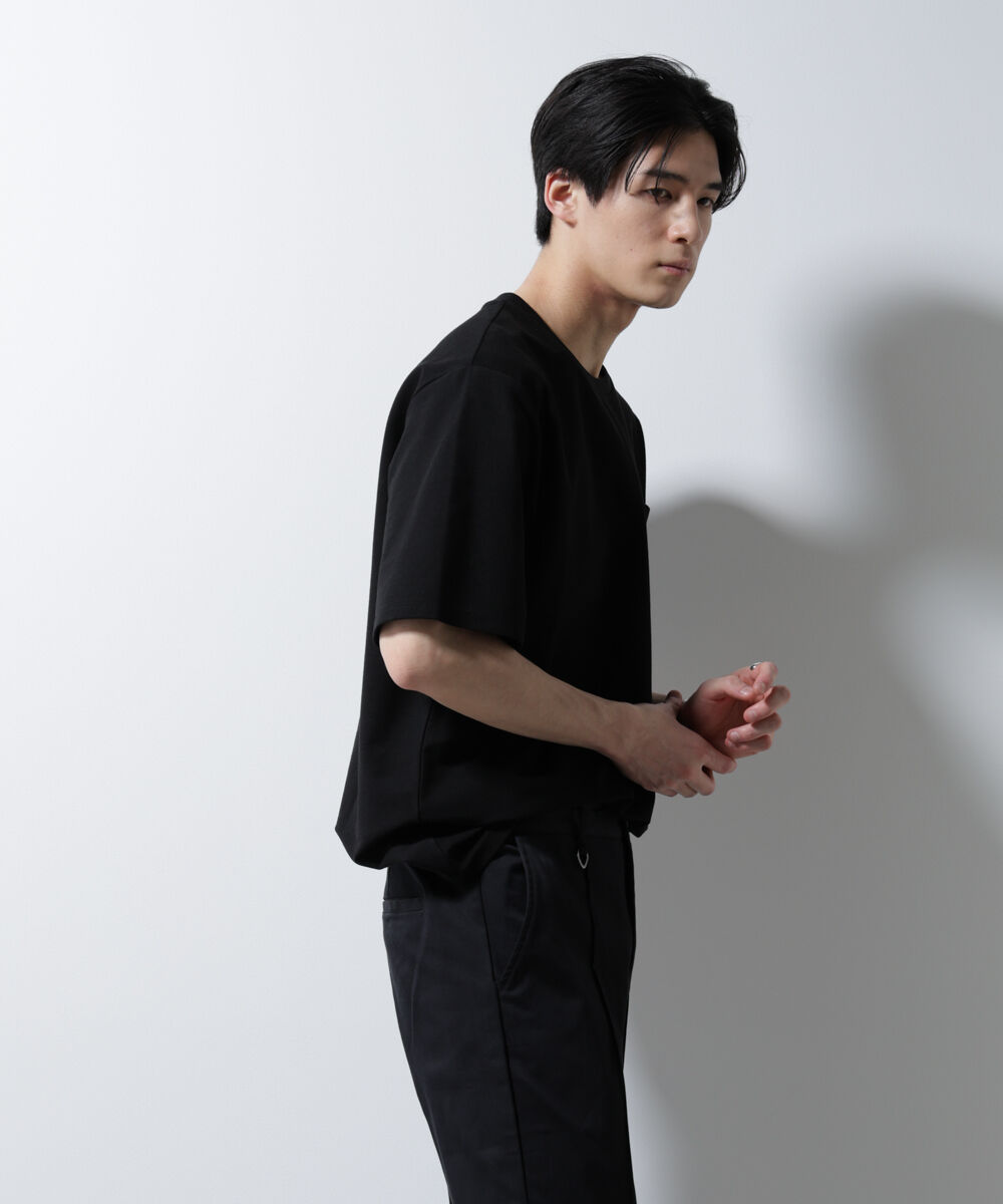 nano･universe「「MC」coveross(R)ツイル調 冷感プレーティング天竺 ポケットTシャツ」|Tシャツ・カットソー|