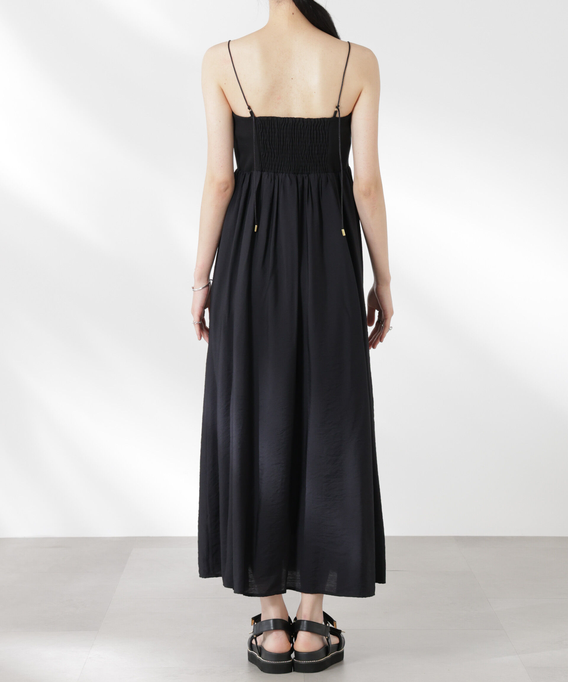 nano･universe「リブドッキング2wayキャミワンピース」|ワンピース|