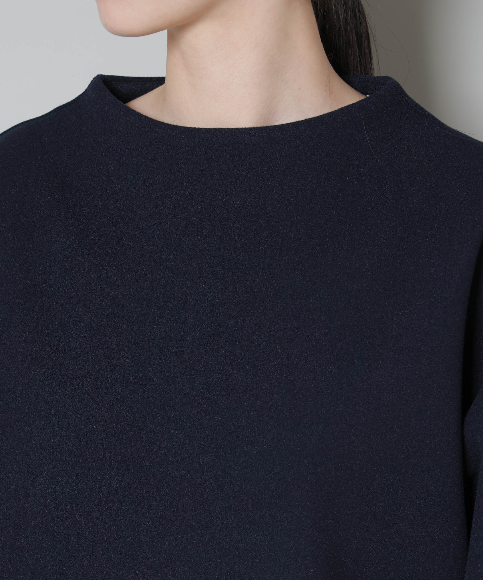 nano･universe「ｿﾌﾄﾒﾙﾄﾝｼﾞｬｰｼﾞｰﾀｯｸｽﾘｰﾌﾞﾓｯｸﾈｯｸﾄｯﾌﾟｽ(」|シャツ・ブラウス|