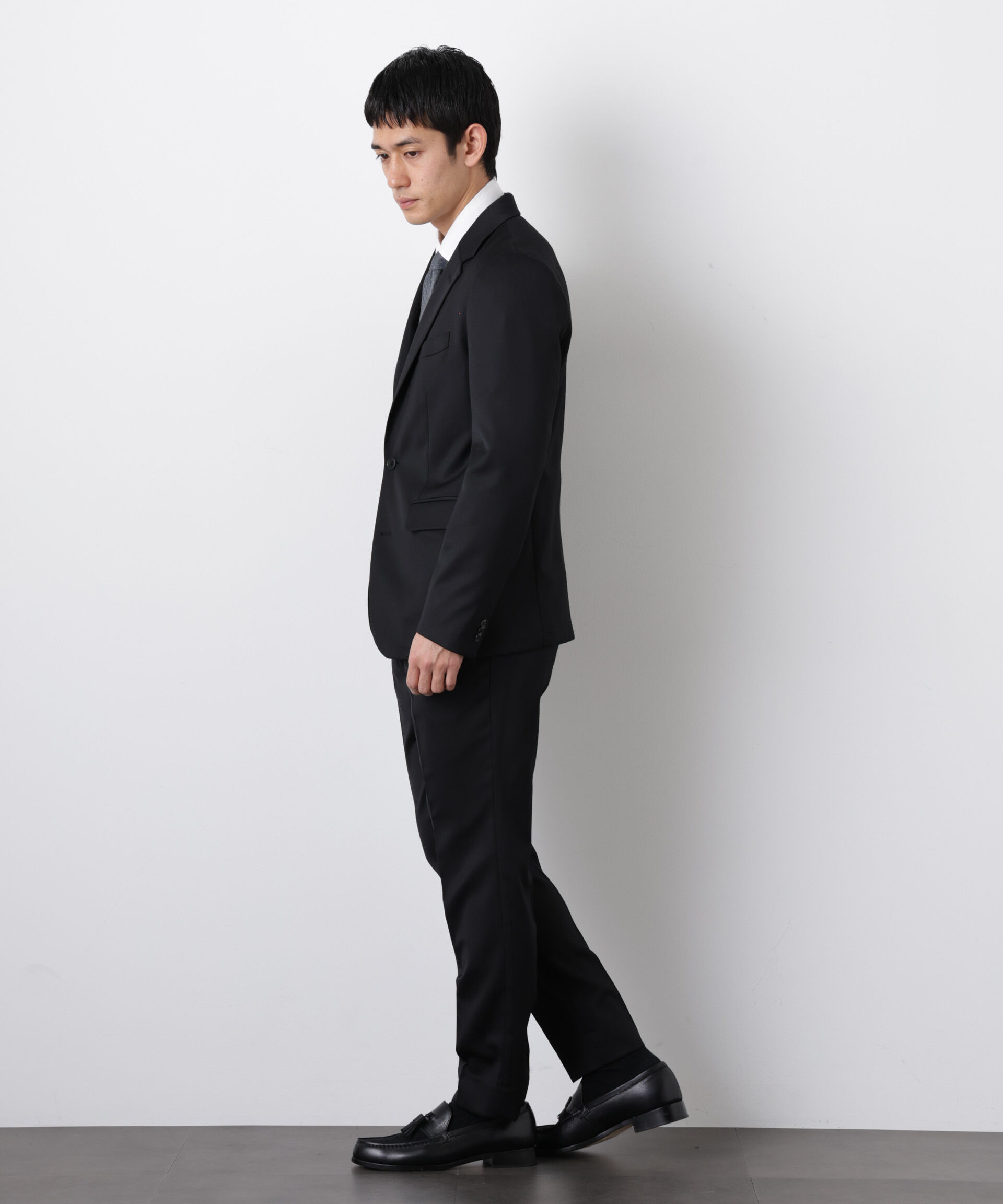 nano･universe「｢Damerino｣ExtrafineWoolmix ベネセットアップストレッチ」|スーツ|