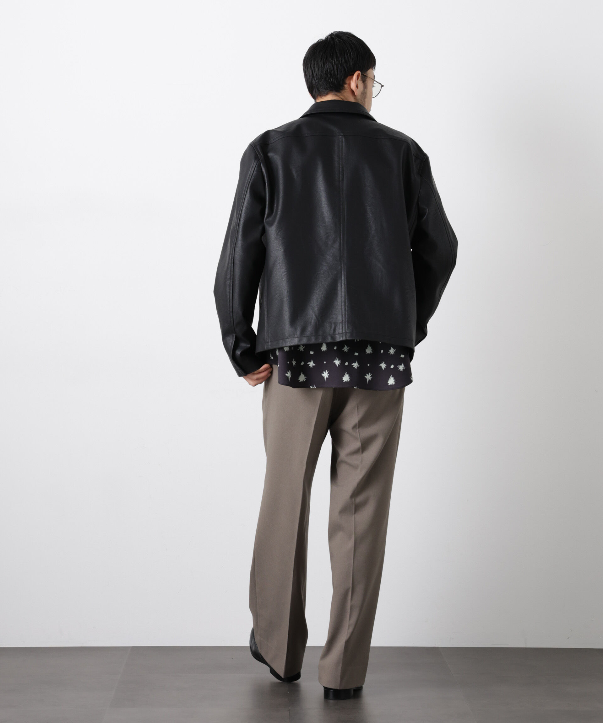 nano･universe「Reflax(R)オックスストレートパンツ（セットアップ可)」|チノ|