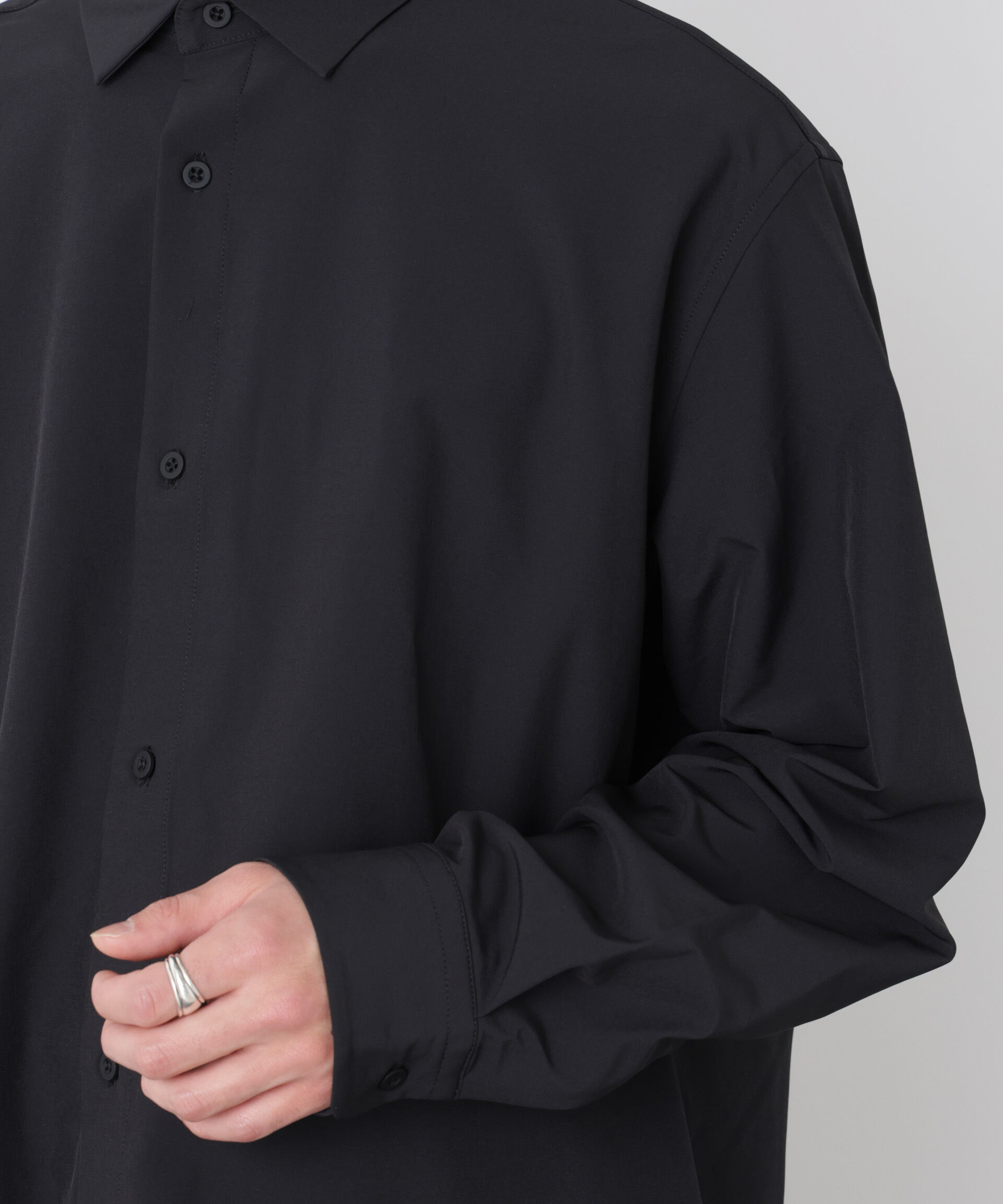 nano･universe「ライトウェイトストレッチシャツ 長袖」|シャツ・ブラウス|