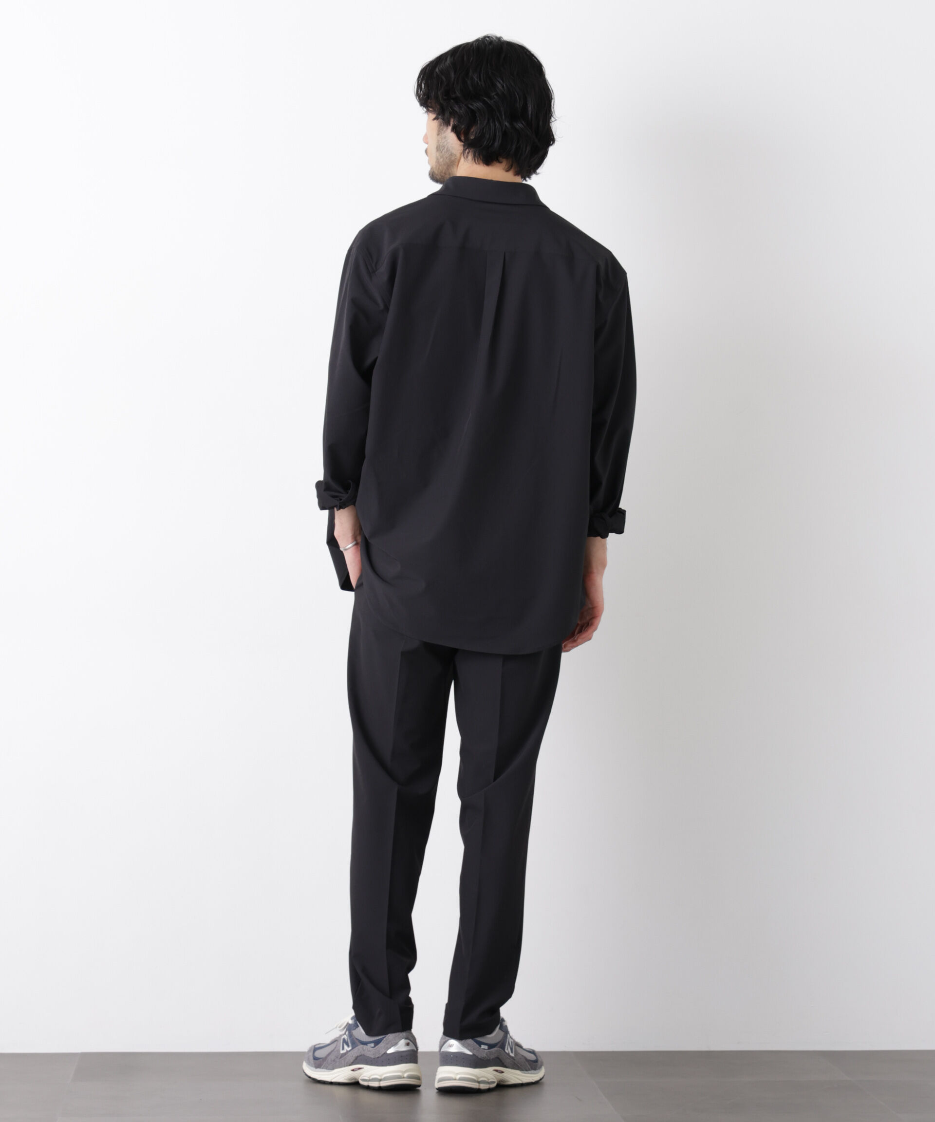 nano･universe「ライトウェイトストレッチシャツ 長袖」|シャツ・ブラウス|