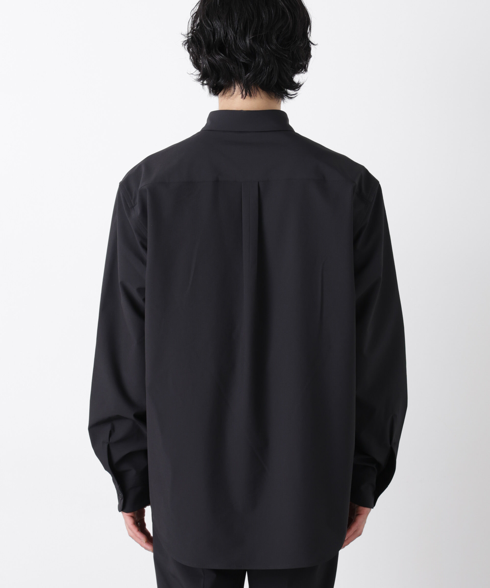 nano･universe「ライトウェイトストレッチシャツ 長袖」|シャツ・ブラウス|