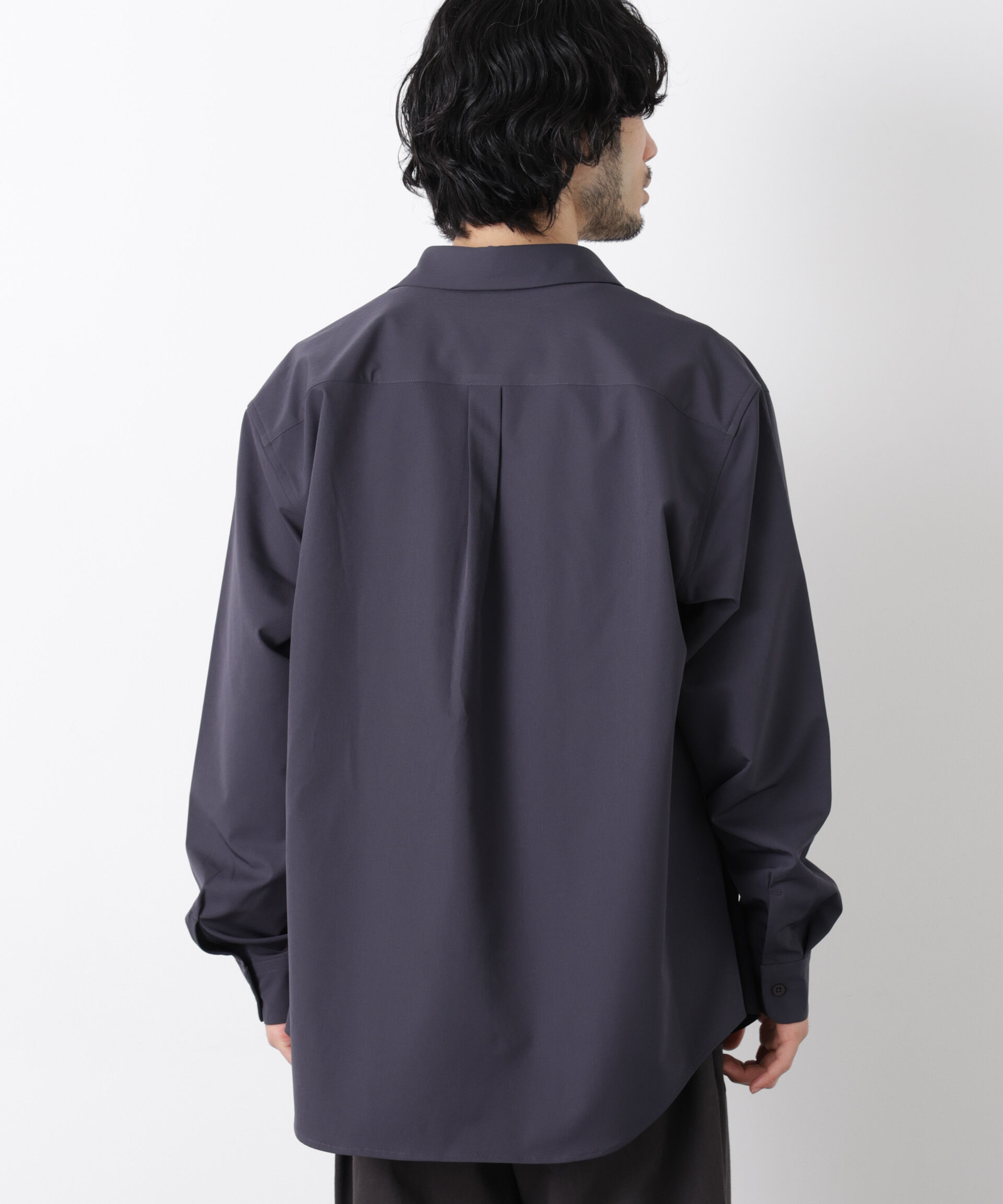 nano･universe「ライトウェイトストレッチシャツ 長袖」|シャツ・ブラウス|