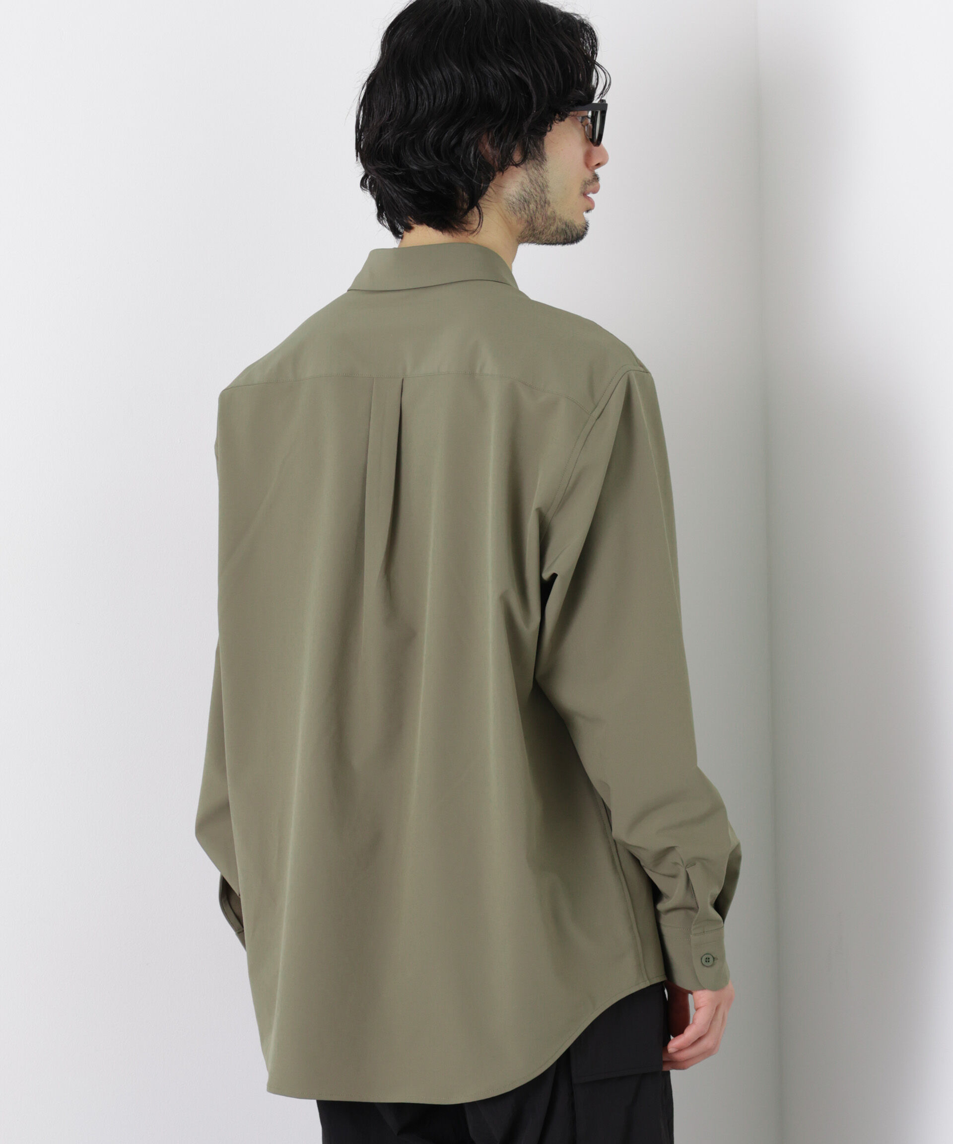 nano･universe「ライトウェイトストレッチシャツ 長袖」|シャツ・ブラウス|