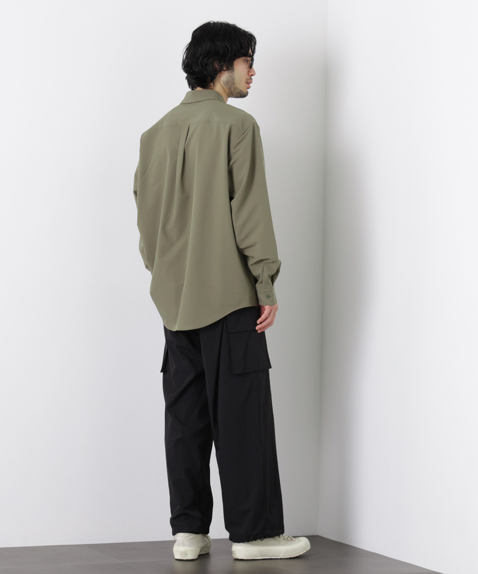 nano･universe「ライトウェイトストレッチシャツ 長袖」|シャツ・ブラウス|