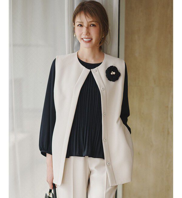 組曲「パールライクエンドノット イヤリング」|イヤリング|