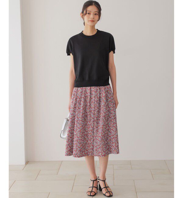 組曲「【WEB限定】フラワーガーデンプリント スカート」|スカート|