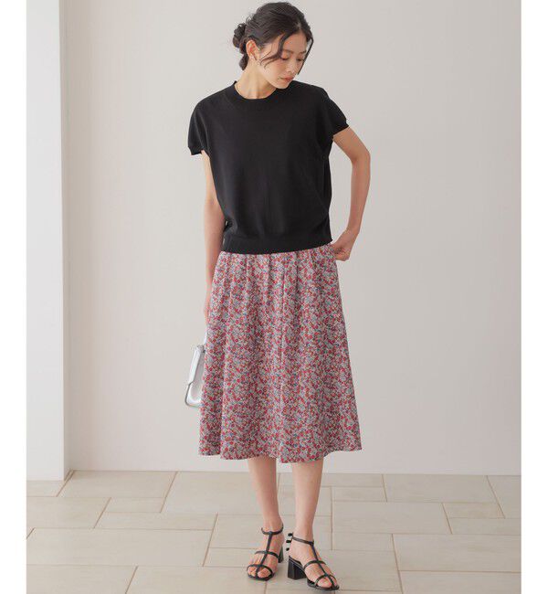組曲「【WEB限定】フラワーガーデンプリント スカート」|スカート|