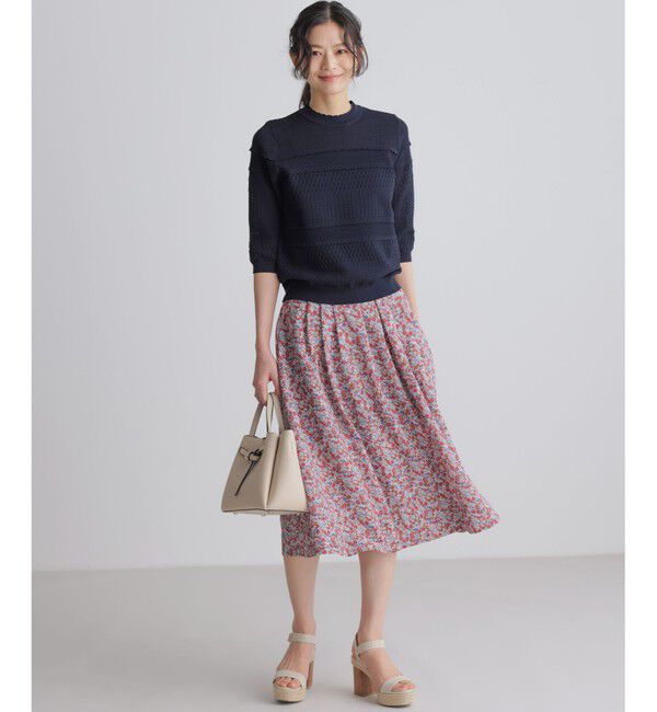 組曲「【WEB限定】フラワーガーデンプリント スカート」|スカート|