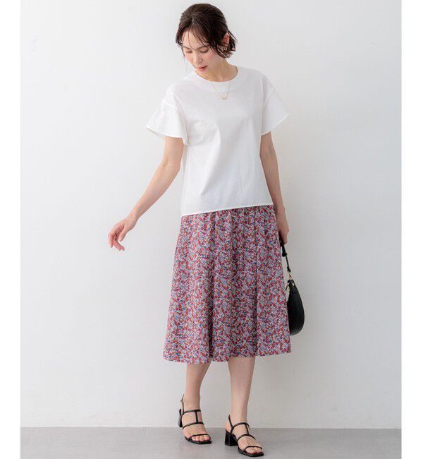 組曲「【WEB限定】フラワーガーデンプリント スカート」|スカート|