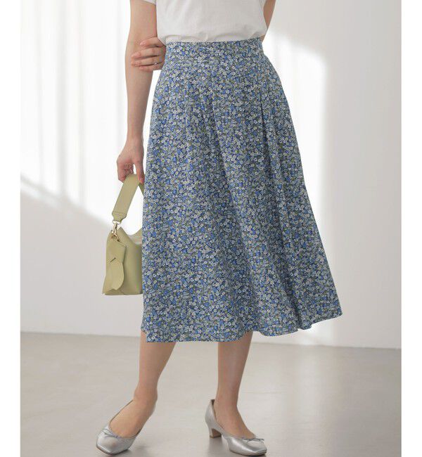 組曲「【WEB限定】フラワーガーデンプリント スカート」|スカート|