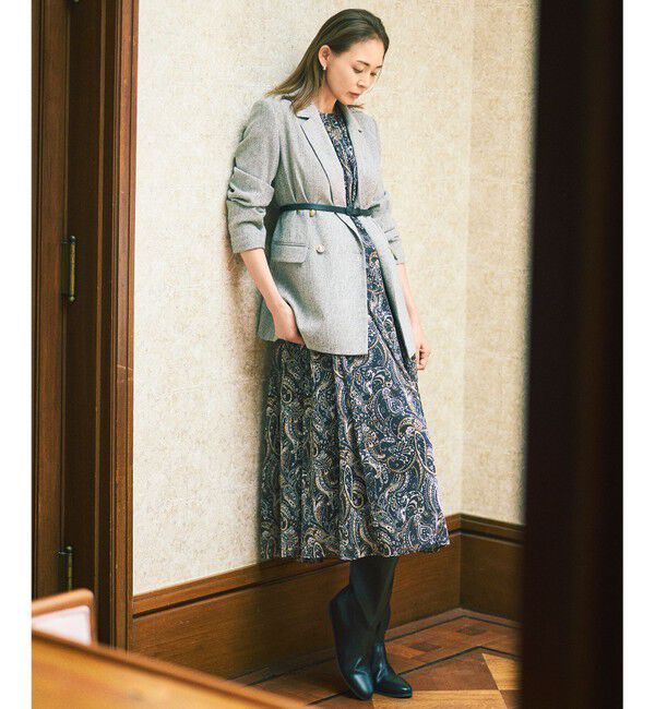 自由区「【SHIHOさん着用】ストレートインヒールロング ブーツ」|ショートブーツ|