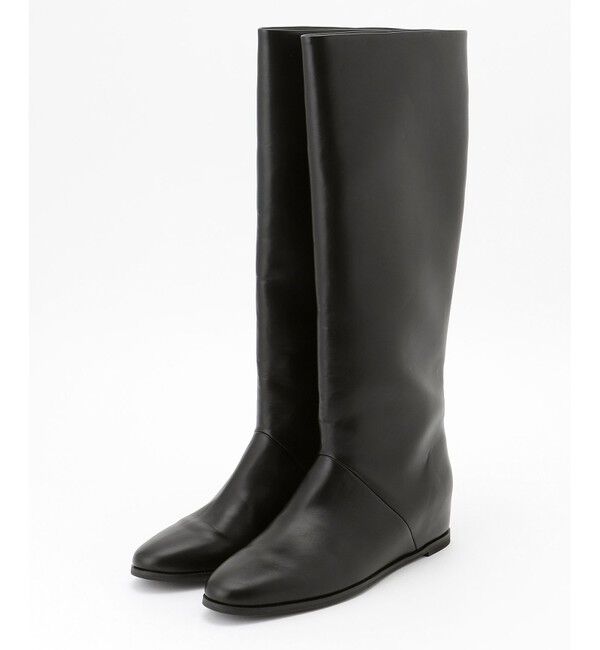 自由区「【SHIHOさん着用】ストレートインヒールロング ブーツ」|ショートブーツ|