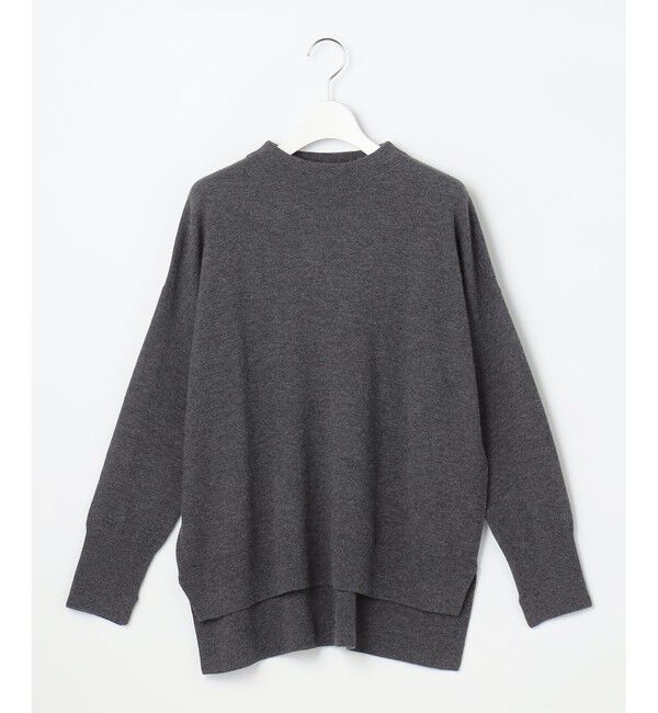 自由区「【SHIHOさん着用】ウールハイゲージモックネック ニット」|ニット・セーター|