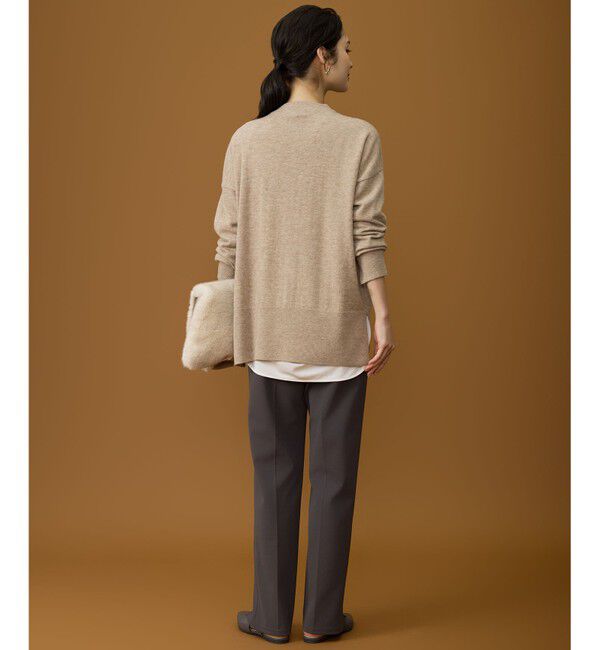 自由区「【SHIHOさん着用】ウールハイゲージモックネック ニット」|ニット・セーター|