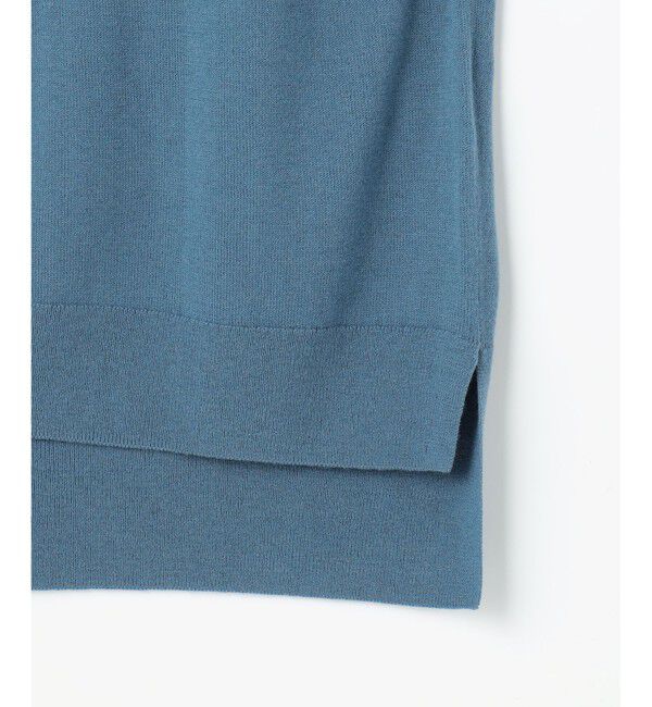 自由区「【SHIHOさん着用】ウールハイゲージモックネック ニット」|ニット・セーター|