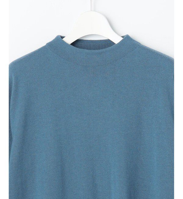 自由区「【SHIHOさん着用】ウールハイゲージモックネック ニット」|ニット・セーター|