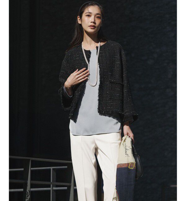 23区「【VERY・LEE掲載】プチパール ロング ネックレス」|ネックレス|