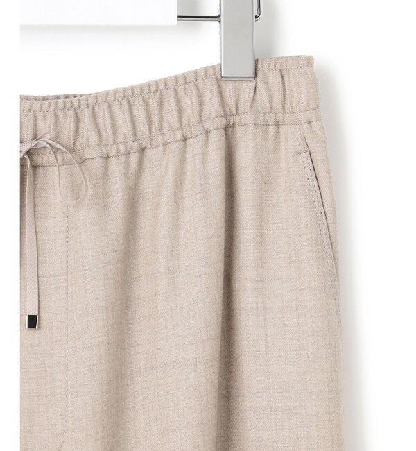 23区「【洗える】ハイカウントフラノ ドロスト ワイド パンツ」|その他|