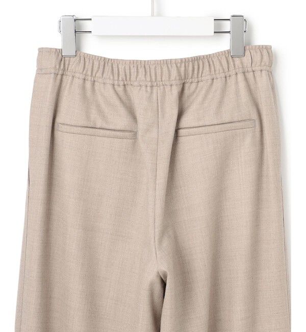 23区「【洗える】ハイカウントフラノ ドロスト ワイド パンツ」|その他|