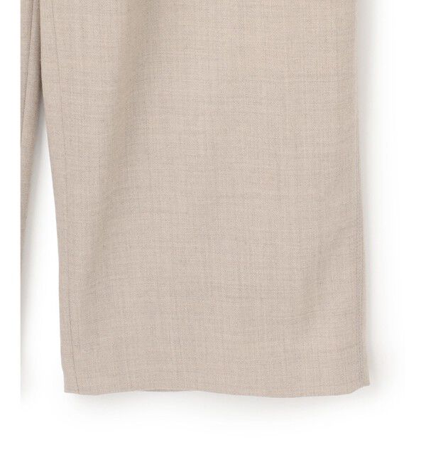 23区「【洗える】ハイカウントフラノ ドロスト ワイド パンツ」|その他|