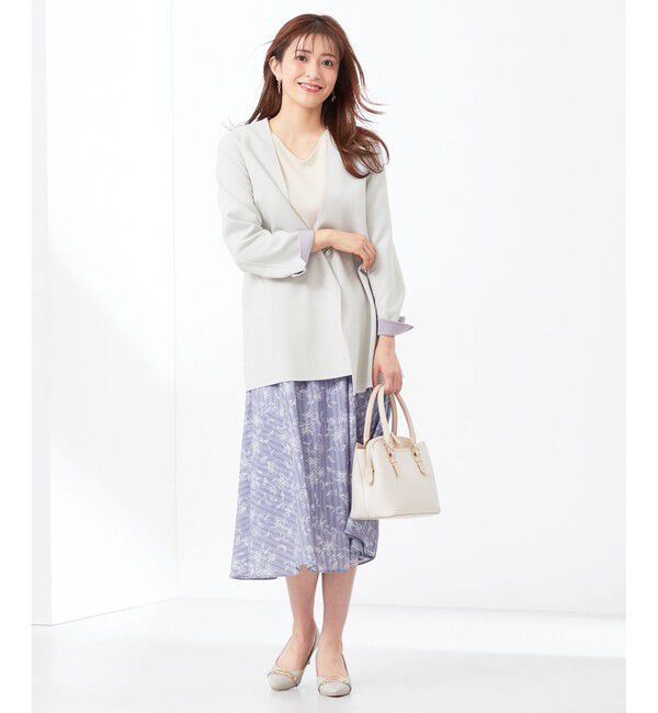 ANY SIS「【2WAY・リバーシブル】スプリングショートリバー コート」|ノーカラーコート|