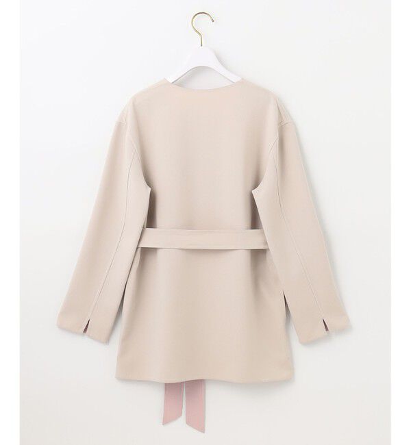 ANY SIS「【2WAY・リバーシブル】スプリングショートリバー コート」|ノーカラーコート|