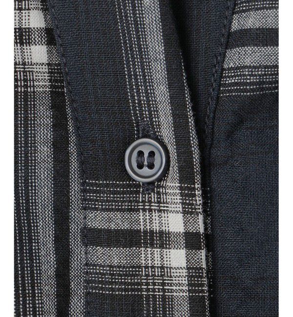 any SiS「【洗える】サッカーチェック ブラウス」|シャツ・ブラウス|