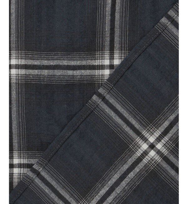 any SiS「【洗える】サッカーチェック ブラウス」|シャツ・ブラウス|