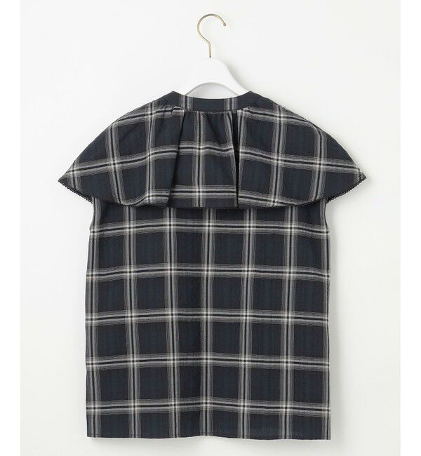 any SiS「【洗える】サッカーチェック ブラウス」|シャツ・ブラウス|