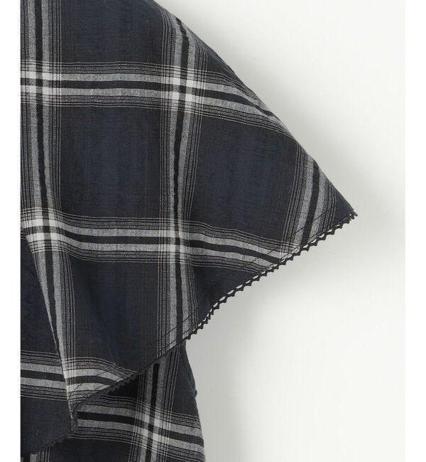 any SiS「【洗える】サッカーチェック ブラウス」|シャツ・ブラウス|