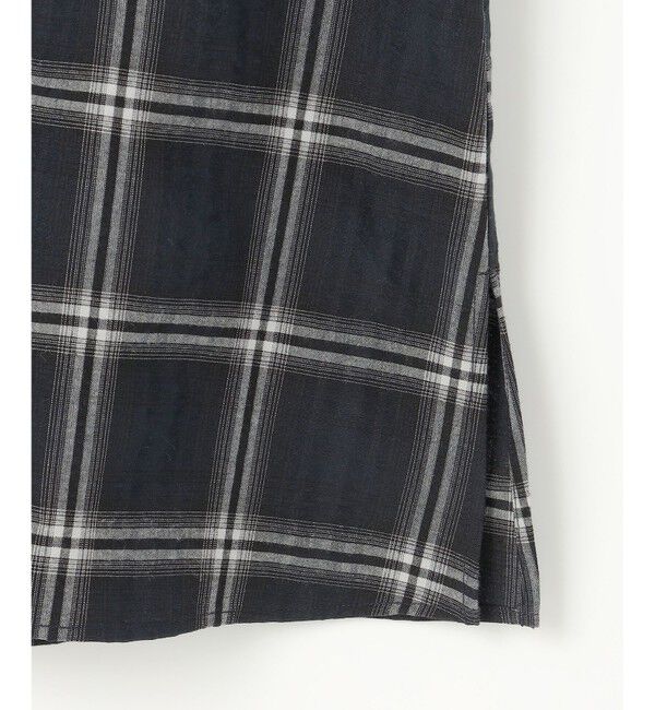 any SiS「【洗える】サッカーチェック ブラウス」|シャツ・ブラウス|