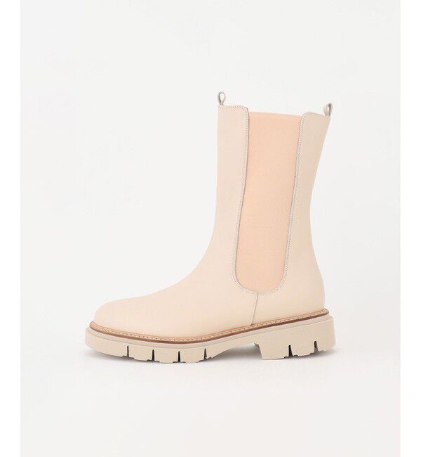 GRACE CONTINENTAL「LUCA GROSSI ホワイトサイドゴア」|ショートブーツ|