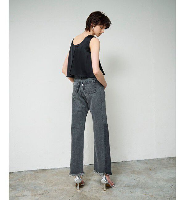 Grace Class「ベルトレスデニムパンツ」|デニム|