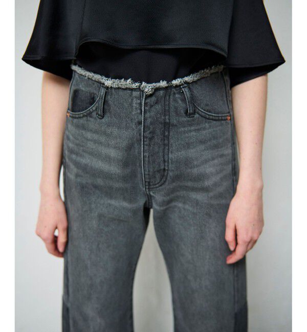 Grace Class「ベルトレスデニムパンツ」|デニム|