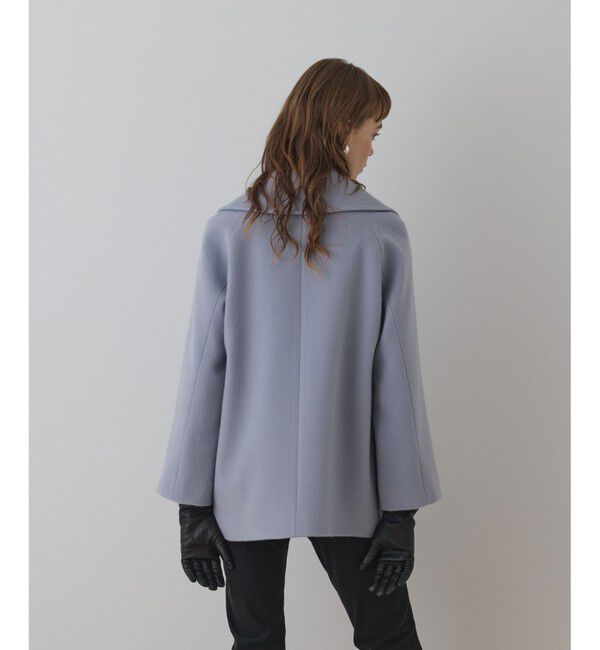 GRACE CONTINENTAL「ファーポケットピーコート」|ピーコート|