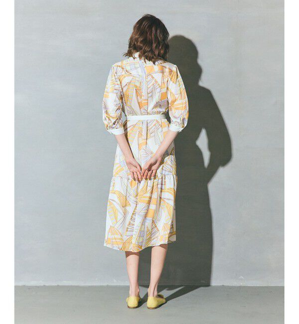 Grace Class「キカヨットプリントワンピース」|ワンピース|