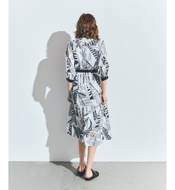 Grace Class「キカヨットプリントワンピース」|ワンピース|