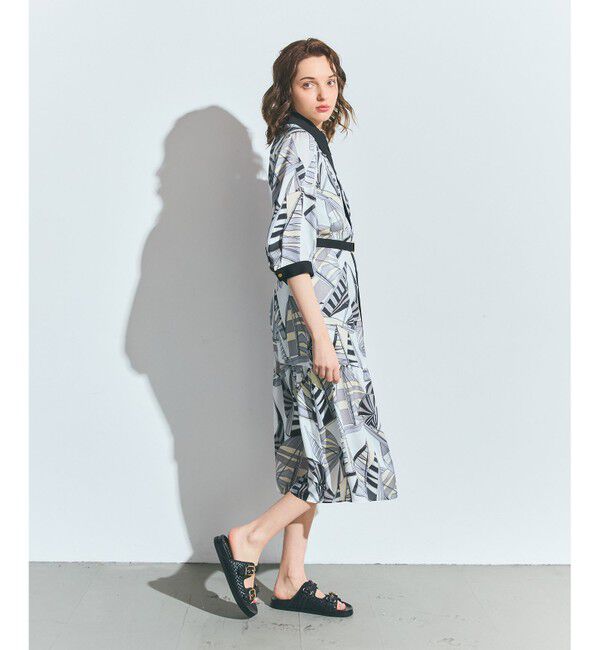 Grace Class「キカヨットプリントワンピース」|ワンピース|