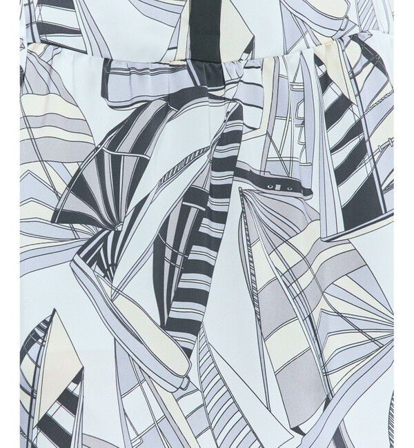 Grace Class「キカヨットプリントワンピース」|ワンピース|