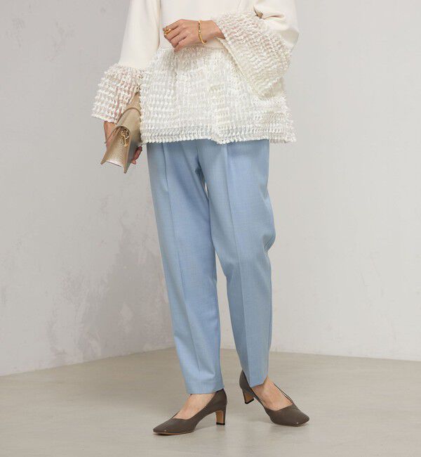 NOLLEY'S sophi「ウール混ウォッシャブルインゴムパンツ」|その他|