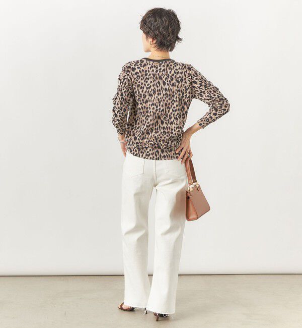 Rie Miller「【RM denim】スリットフレアハイウエストデニム」|デニム|